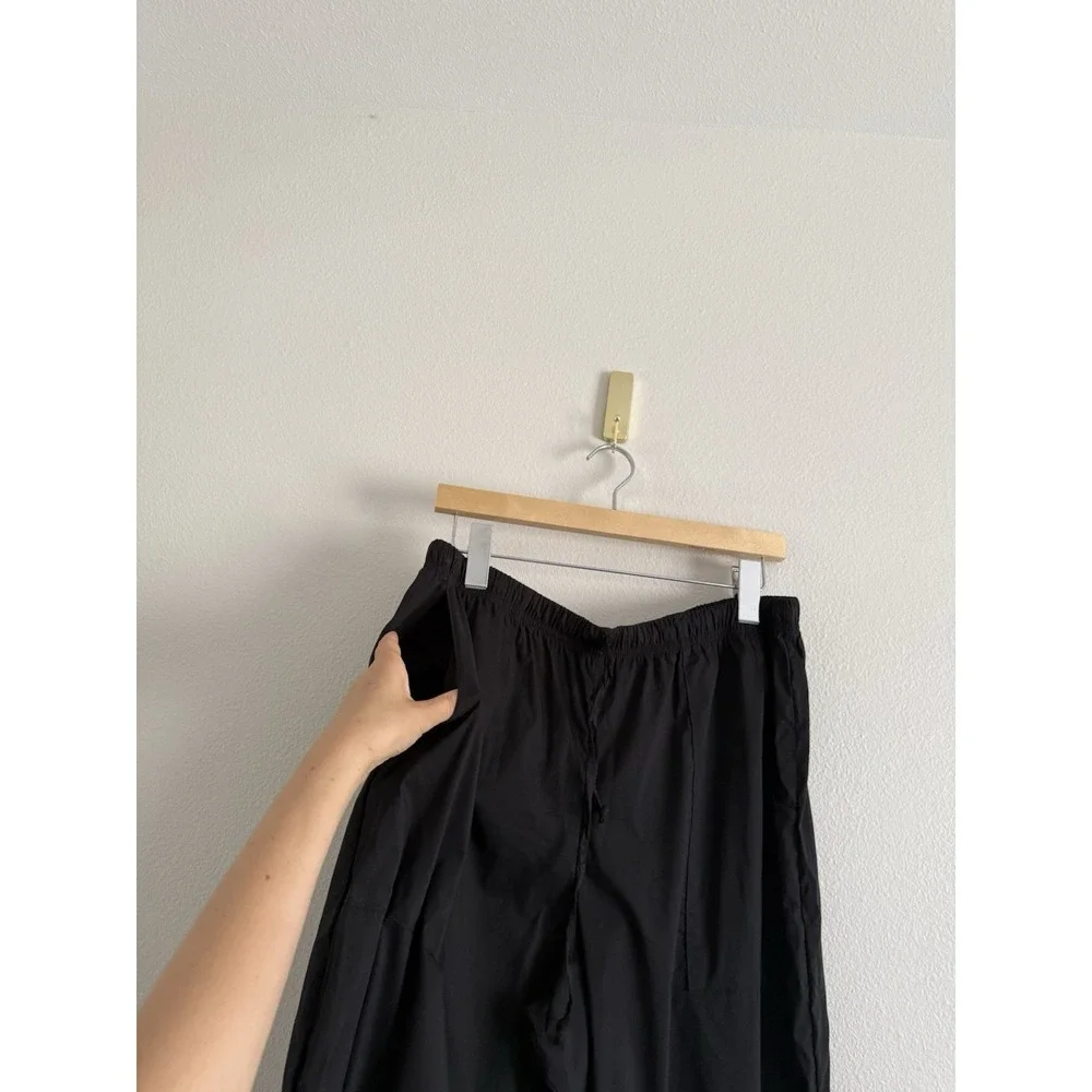 Be Present Yoga Pants Relax Fit Wide Leg Drawstring Waist Women's Sz XL